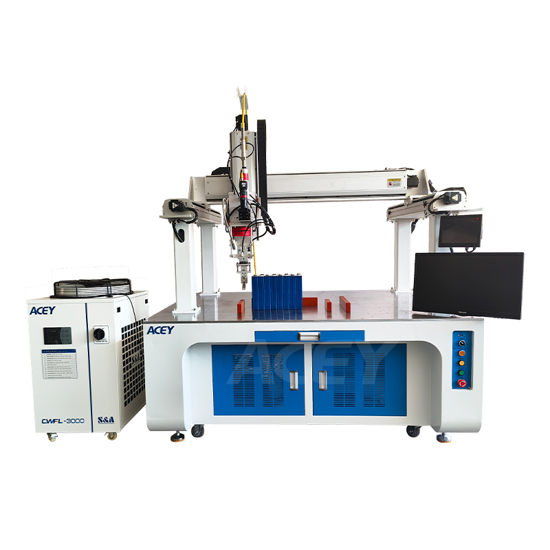 Automatic Battery Laser Welding Machine For Prismatic Battery Pack